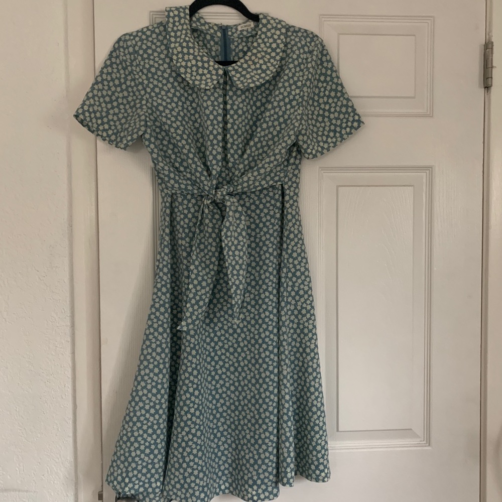 vintage — floral dress -60’s